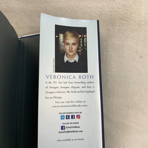 Carve The Mark by Veronica Roth Hardcover Book - Picture 5 of 6
